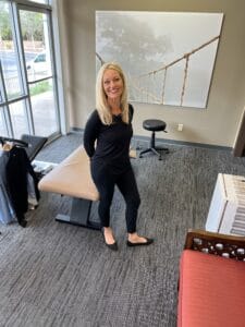 Massage therapist Dr. Andrea Shaw